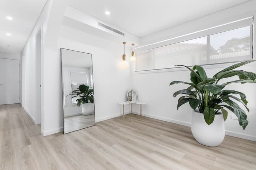 Brisbane residential electrical installation in bedroom