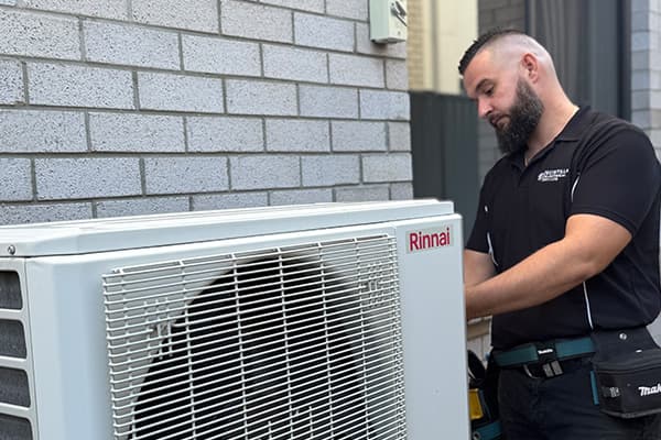 Brisbane air conditioning installation by electrician